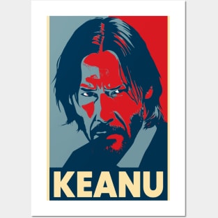 John Wick //keanu reeves popart Posters and Art